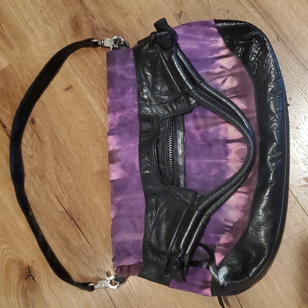 Foley + Corinna Tie Dye leather hobo bag